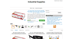 Desktop Screenshot of industrial-supplies.info