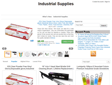 Tablet Screenshot of industrial-supplies.info